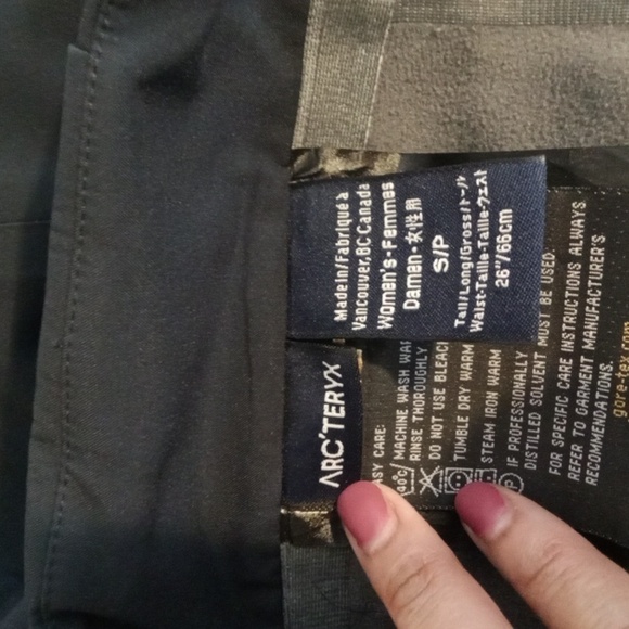 Arcteryx Gore-tex Womens Ski Pants Blue Snowboard Recco Tech Size S/P - Picture 2 of 13